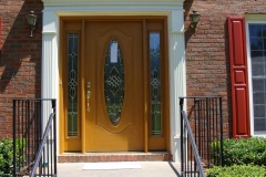 Fiberglass door
