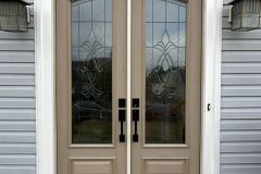 Front double doors