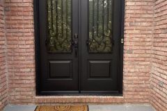Front double doors
