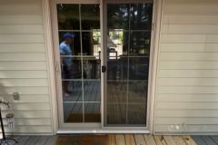 Sliding glass door
