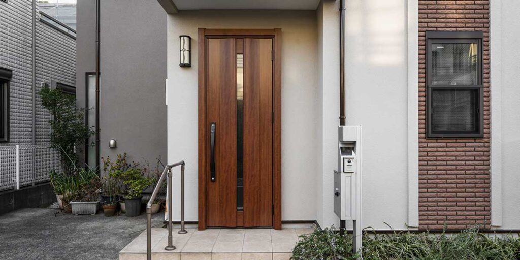 exterior door